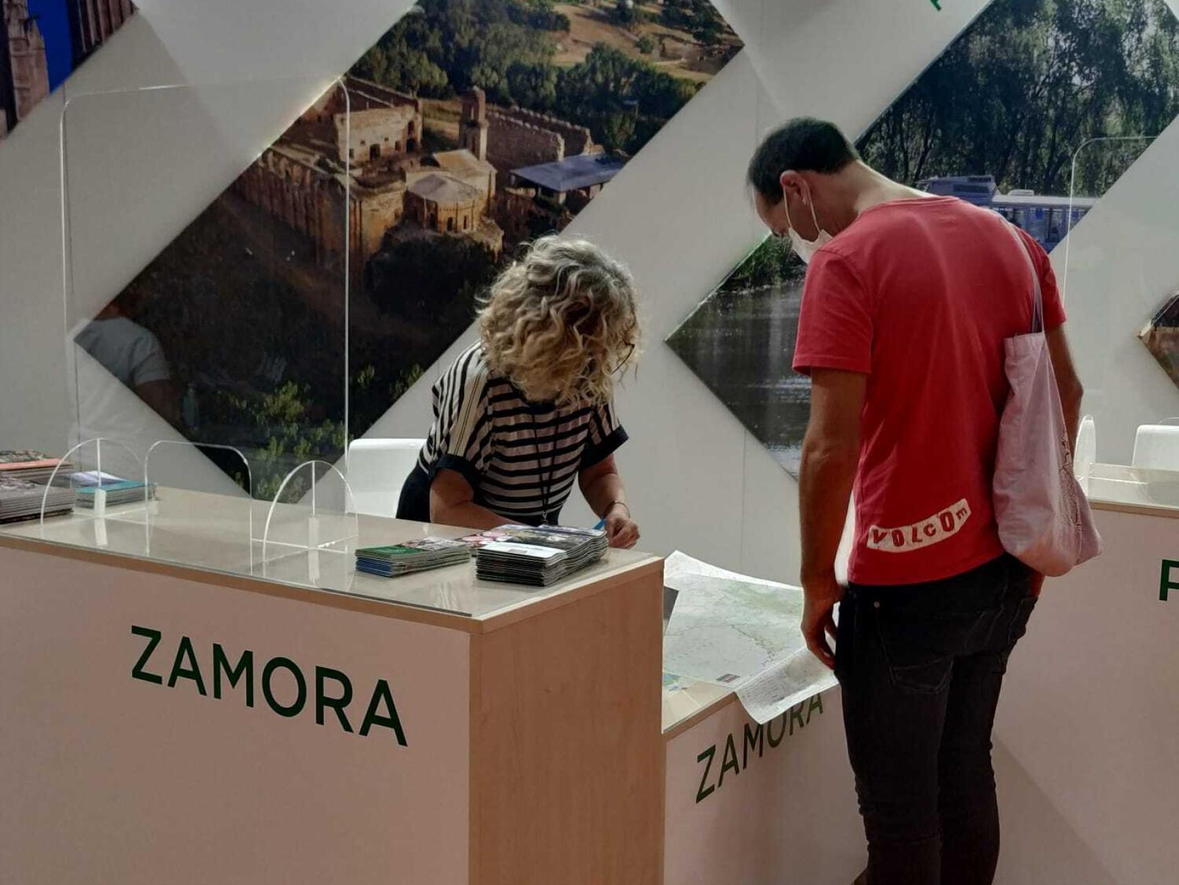 Estand de Zamora en Expoexcavaciones