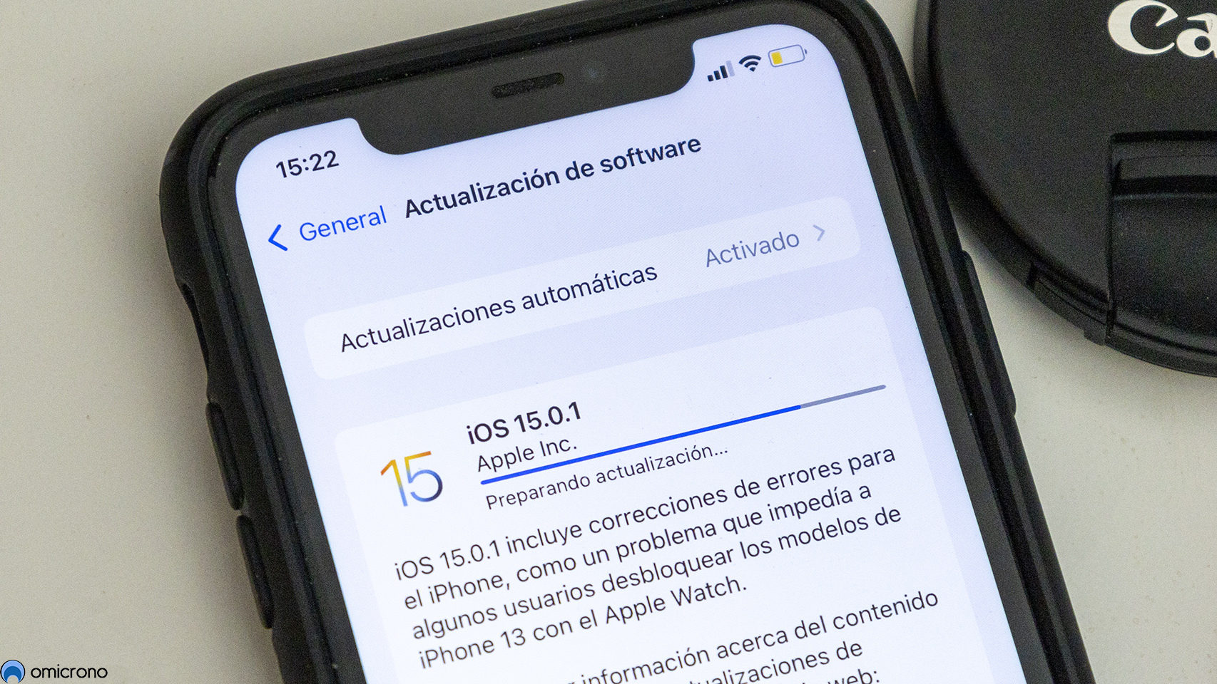 iOS 15.0.1