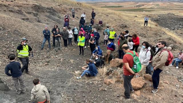 Actividades de 'La Noche Europea de los Volcanes'. Foto: Gema García, alcaldesa de Calzada de Calatrava (Ciudad Real)