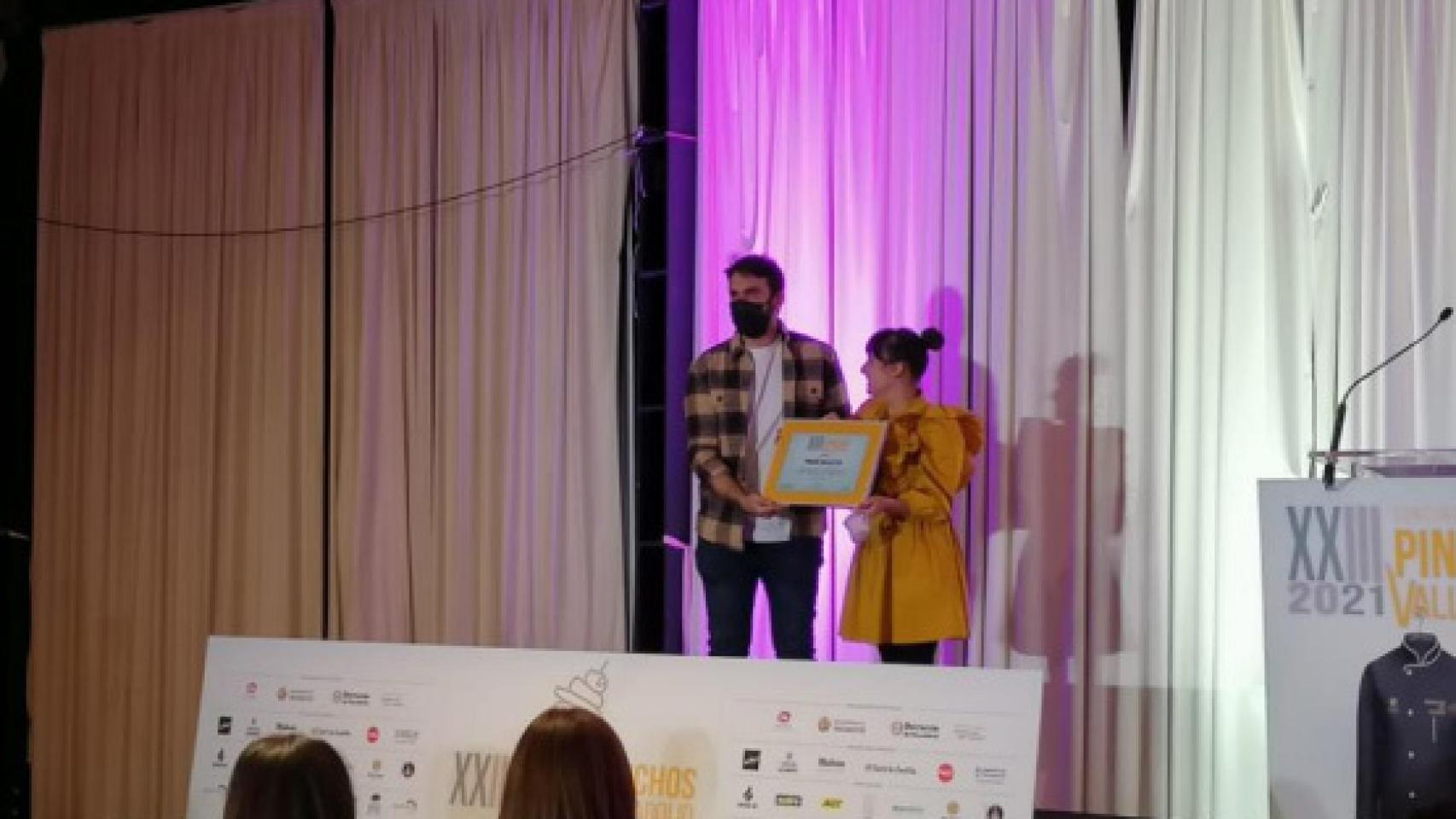 Imagen de entrega de premios del Concurso Provincial de Pinchos