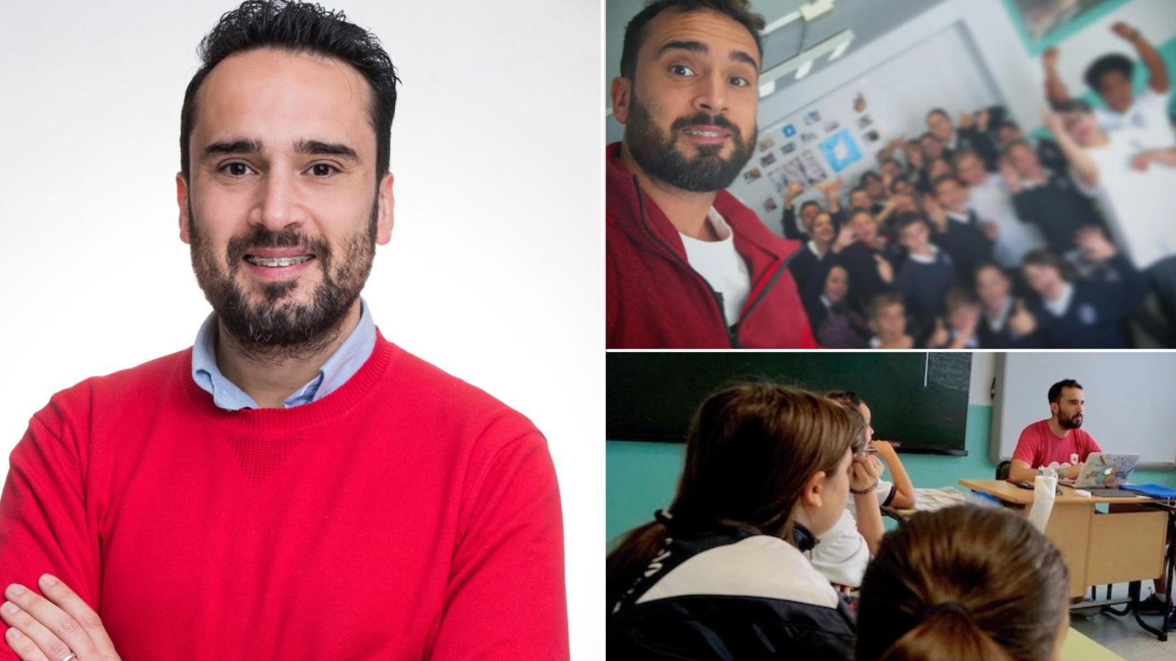Pedro Jerez, el profe malagueño que dibuja nuevos paisajes educativos.