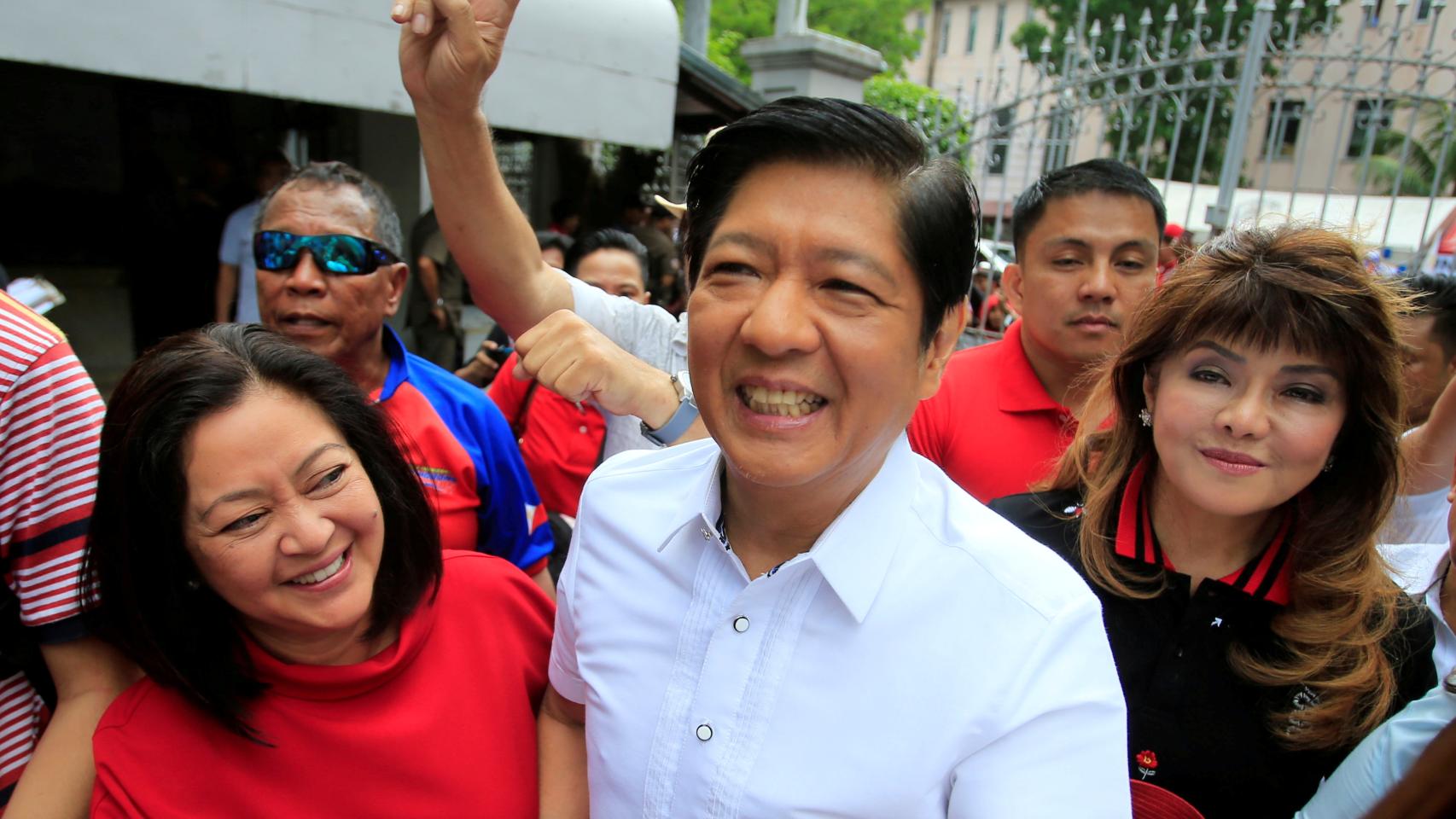 El hijo del dictador Ferdinand Marcos.