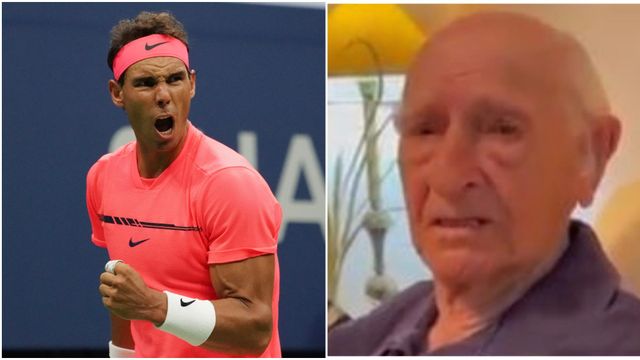 Rafa Nadal felicita por su cumpleaños al abuelo gallego que se hizo viral gracias a su nieta