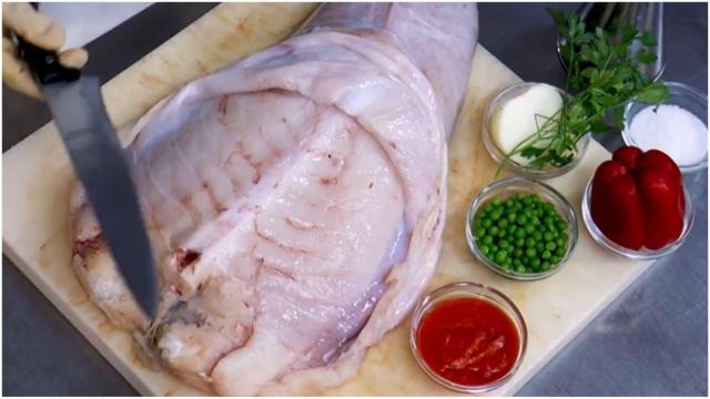 Receta de peixe sapo en el Badulaque.