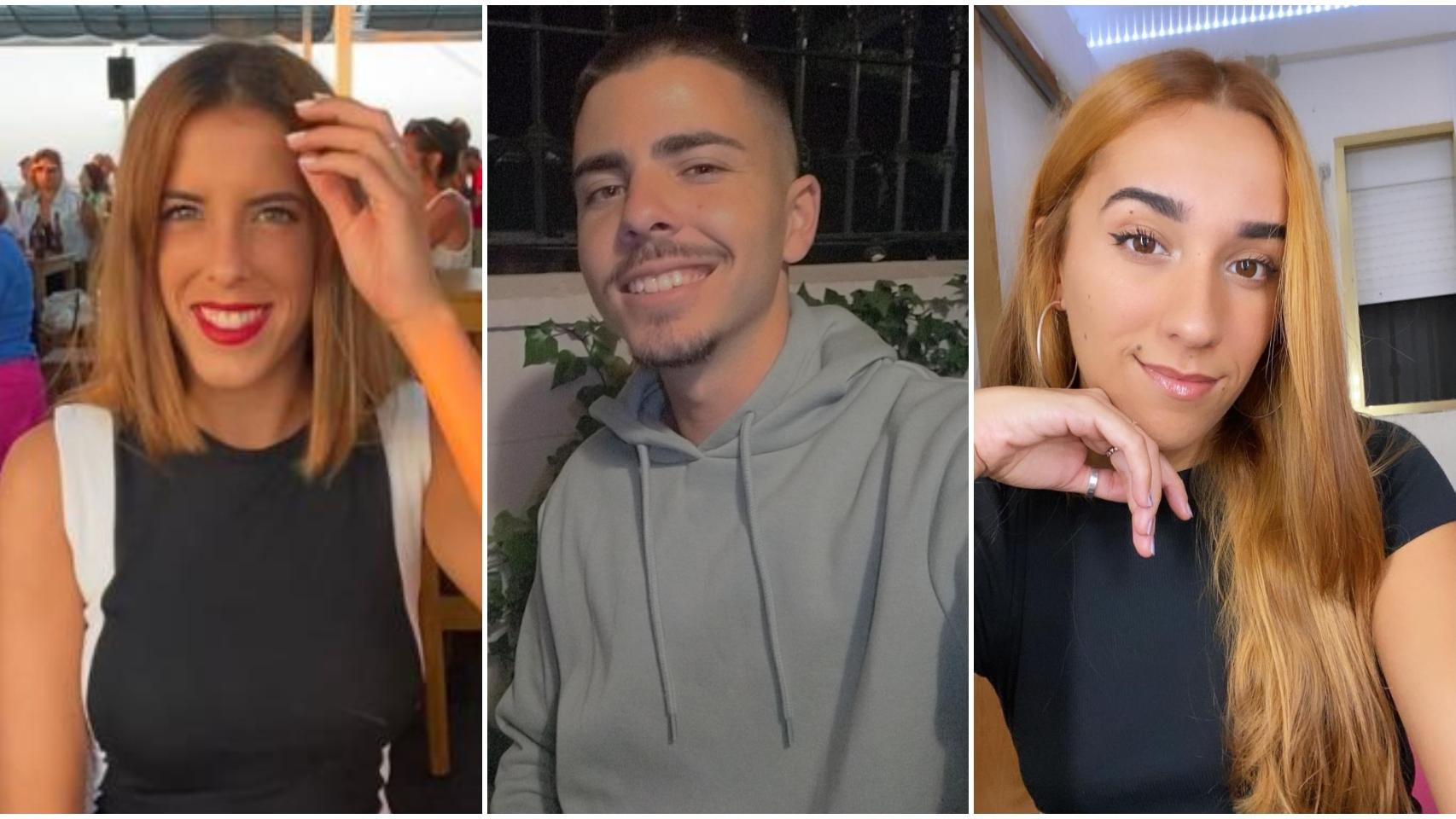 María, Nacho y Cristina.