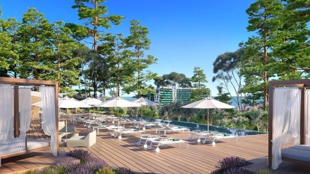 Infografía del hotel Magna Marbella.