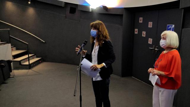 Ana Redondo durante la presentación del programa