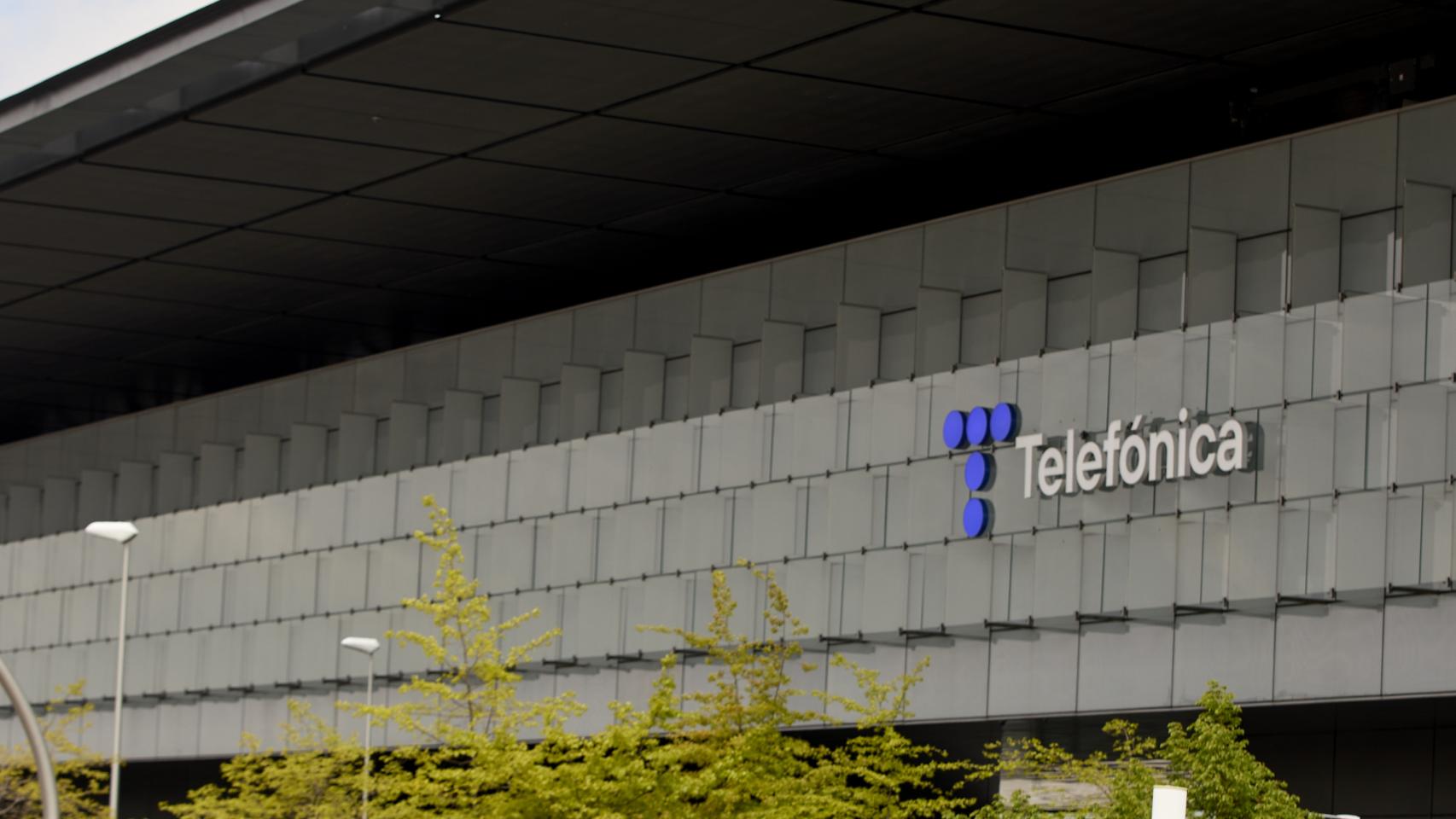 Imagen de la sede de Telefónica.
