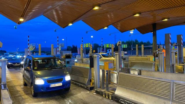 Barrera de autopista.