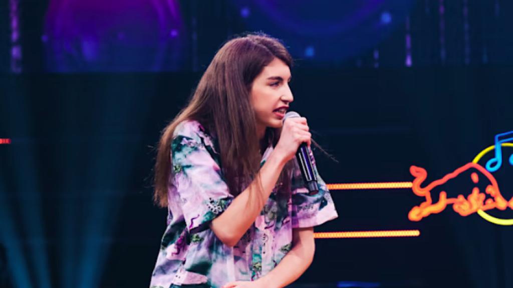 Sara Socas, en la Red Bull Batalla 2020