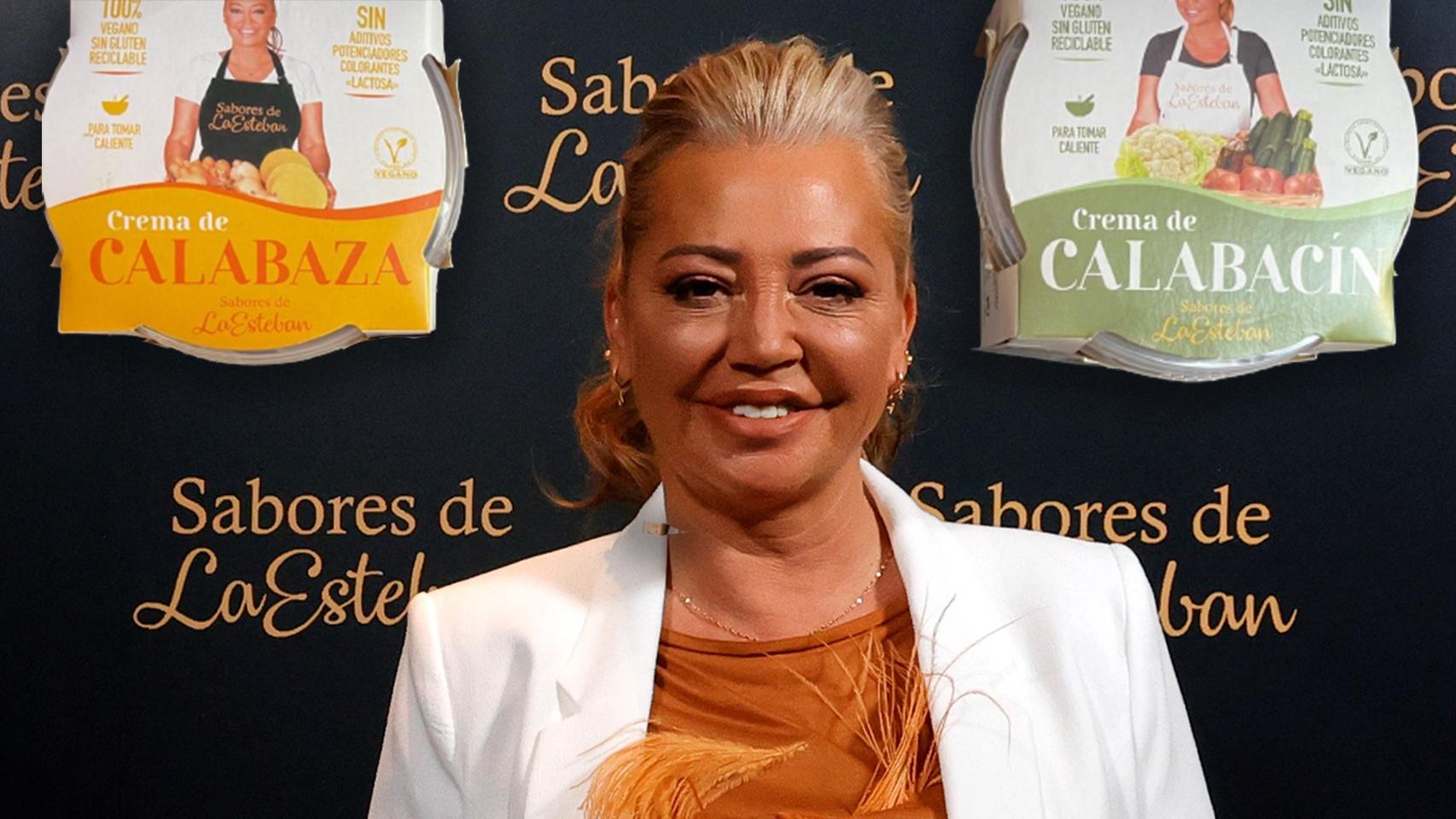 Imagen de archivo de Belén Esteban durante la presentación de sus productos.