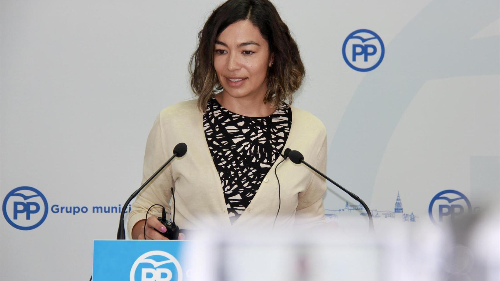 Claudia Alonso, portavoz del PP en el Ayuntamiento de Toledo