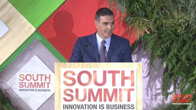 El presidente del Gobierno, Pedro Sánchez, en la clausura de South Summit