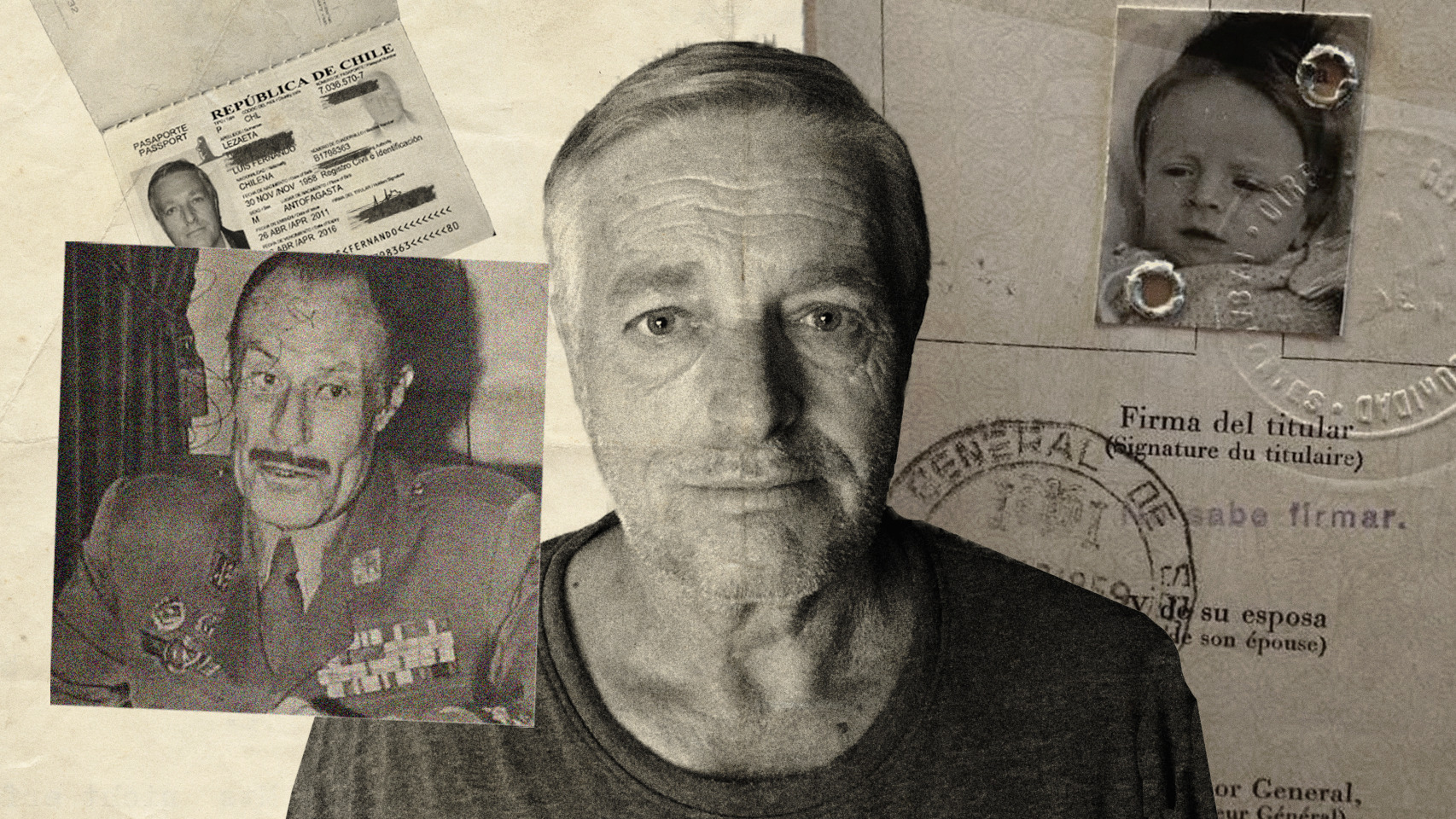 Fernando Lezaeta nació con el nombre de Luis Aguirre. Ahora busca reparación por su secuestro, antes de cumplir un año, a manos de un militar franquista.