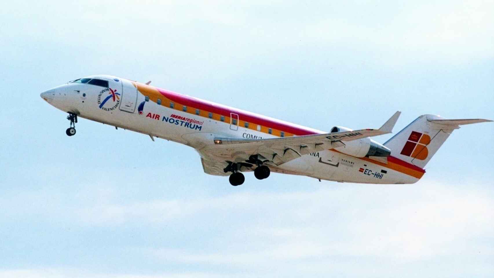 Avión de Air Nostrum, en imagen de archivo.