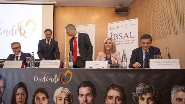 Imagen de archivo de la presentación de una campaña del IBSAL
