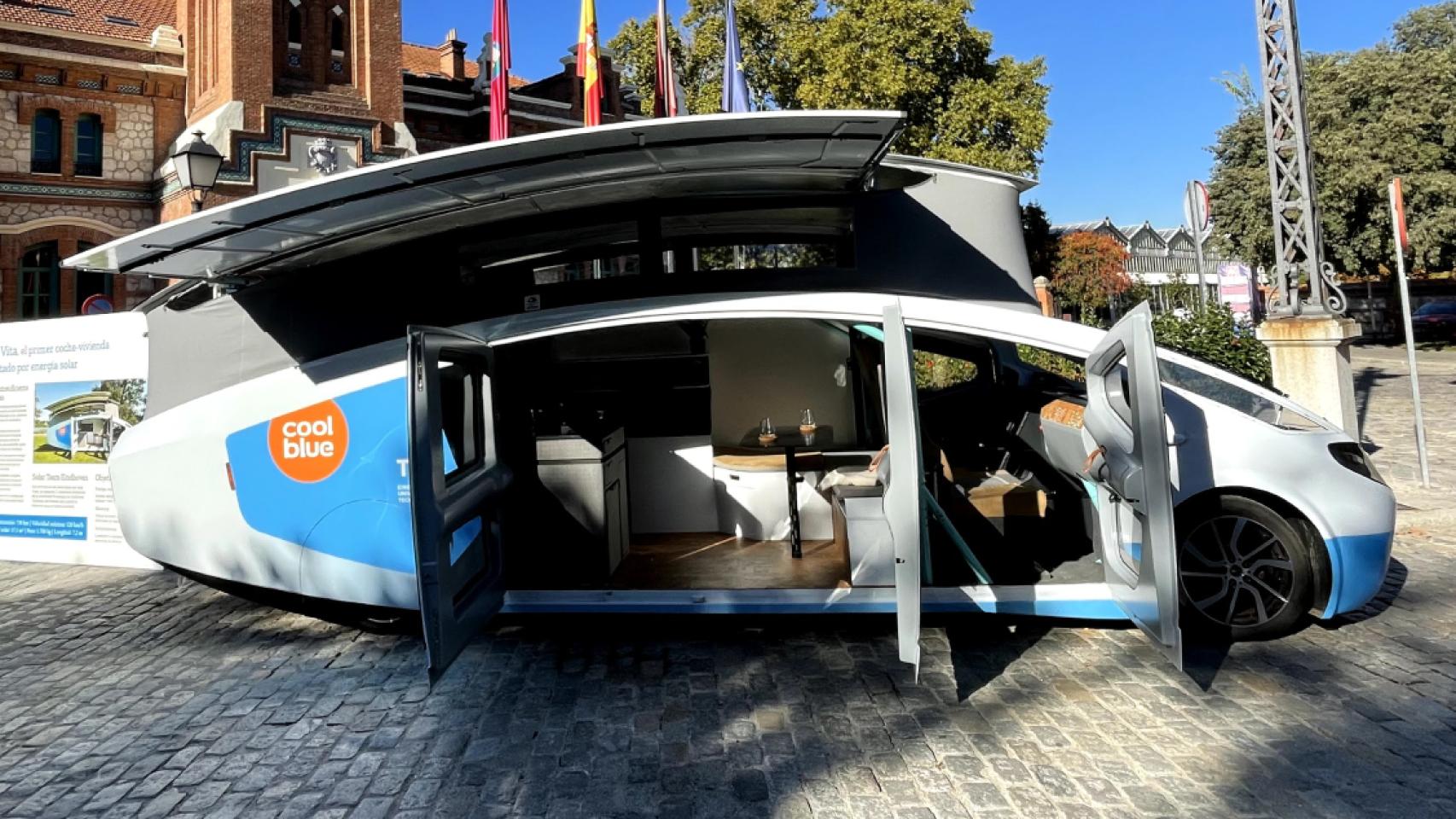 Stella Vita, autocaravana capaz de circular con sus paneles solares.