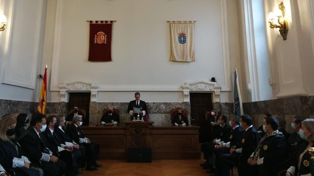 Acto de apertura del Año Judicial en el Tribunal Superior de Xustiza de Galicia (TSXG).