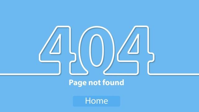 Error 404.