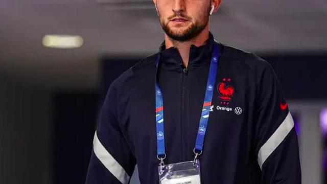 Adrien Rabiot, con la selección de Francia