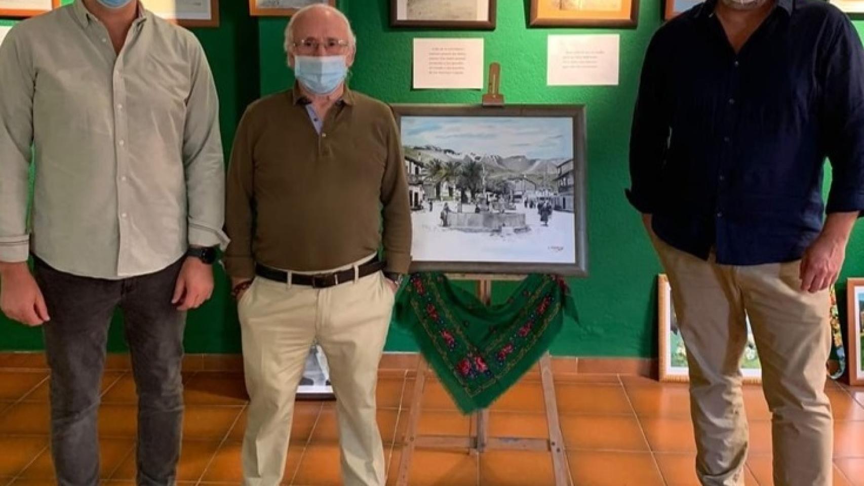 Luis Martín Chozas y su exposición 'Las calles del pueblo'