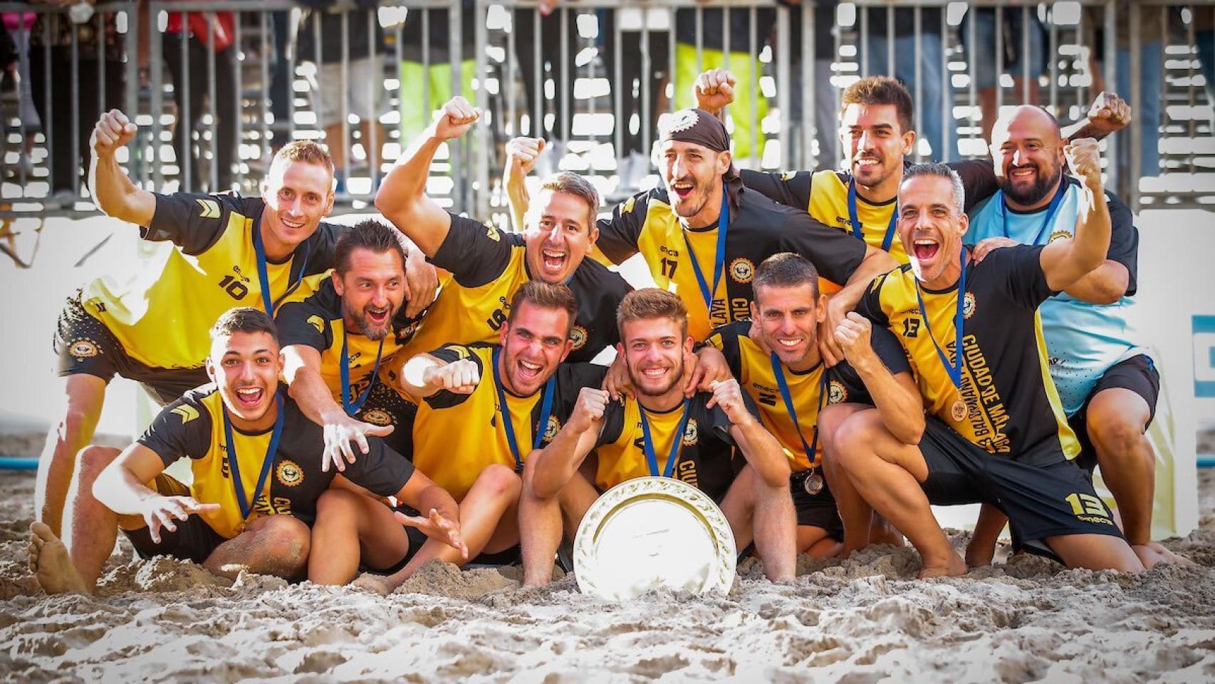 El Club Balonmano Playa Ciudad de Málaga, campeón de Europa en la Champions Cup