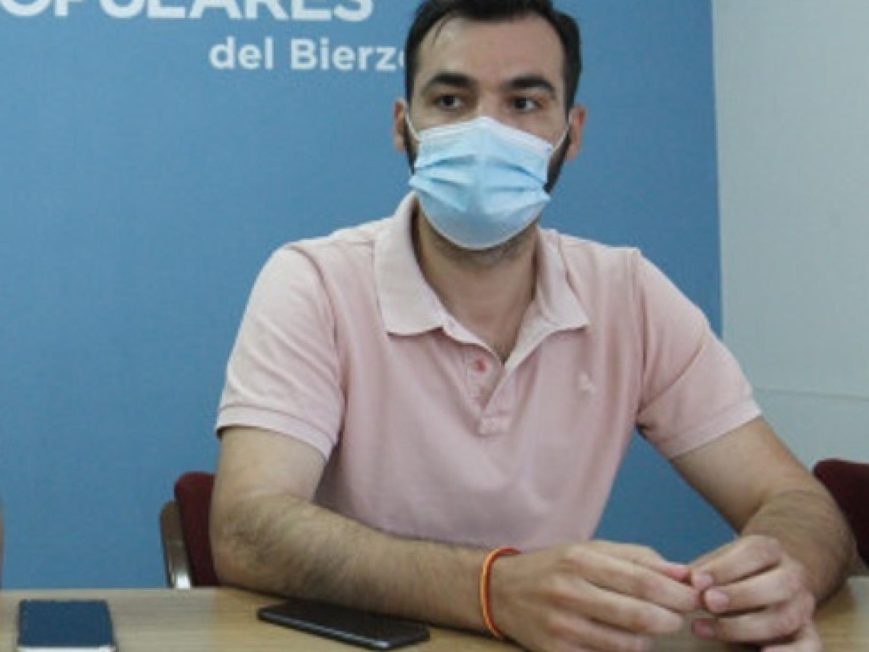 David Fernández, secretario general del PP de León