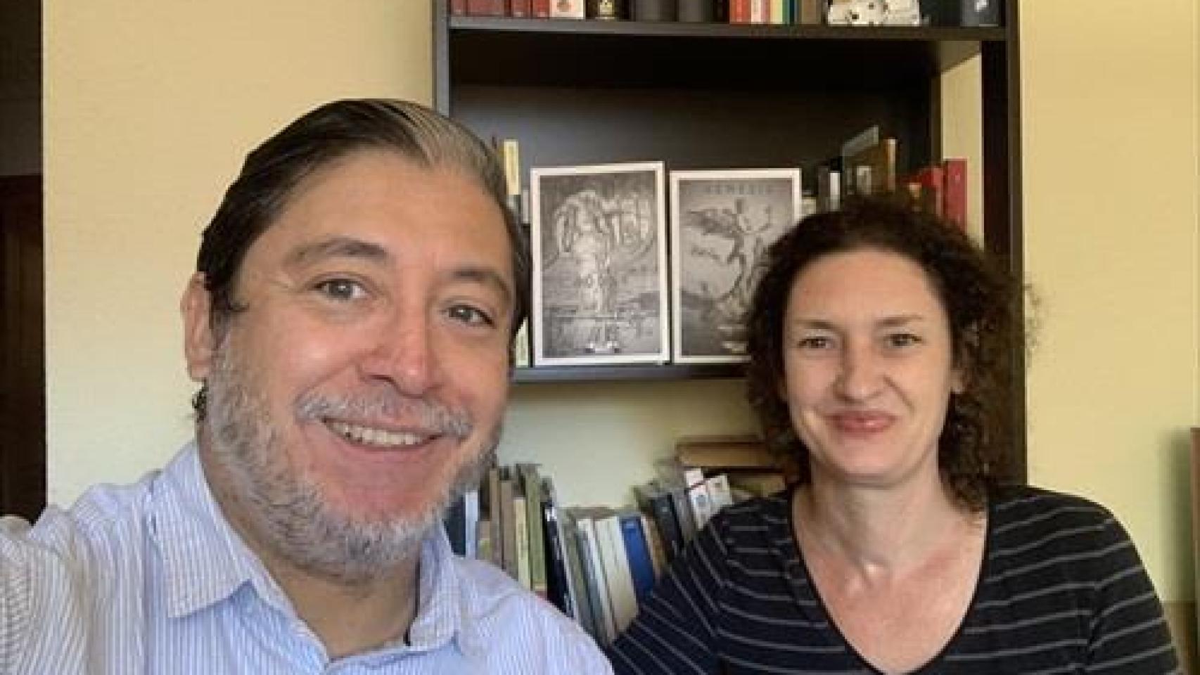 Pedro Pablo Guerrero y Alicia Simmross, fundadores de 'Lastarria & De Mora'