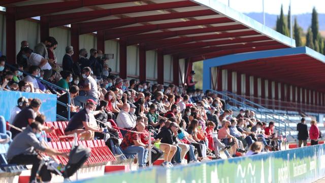Grada del campo de entrenamiento de Osasuna