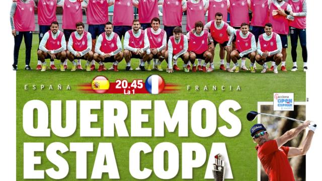 La portada del diario MARCA (10/10/2021)