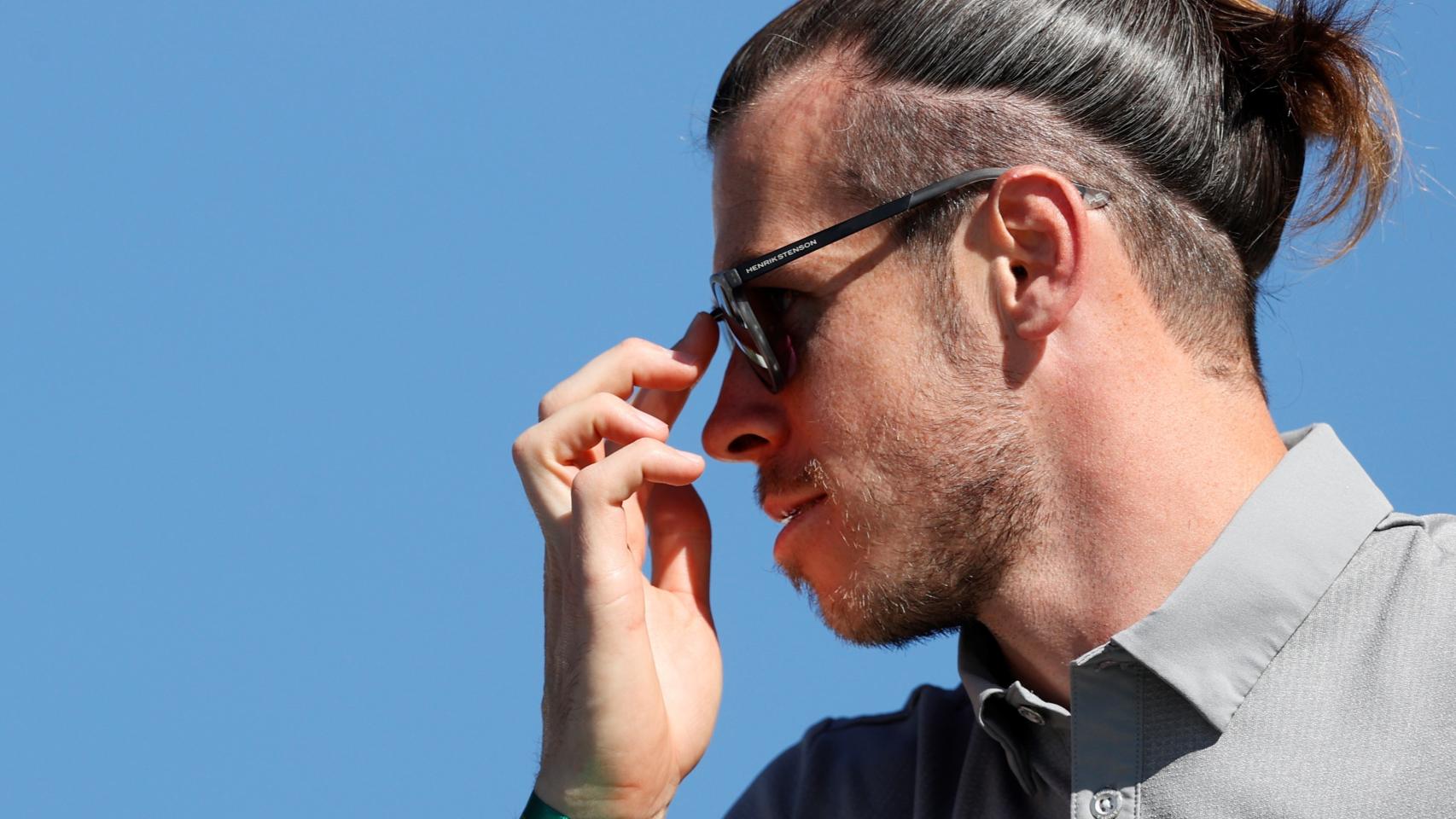 Gareth Bale, en el Open de España