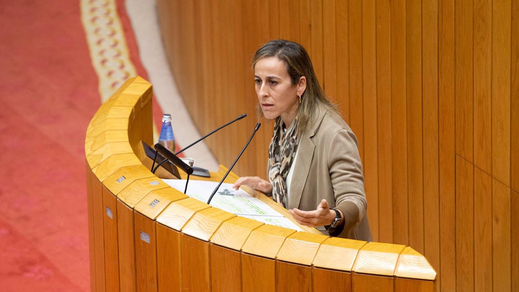 La conselleira de Infraestruturas e Mobilidade, Ethel Vázquez.