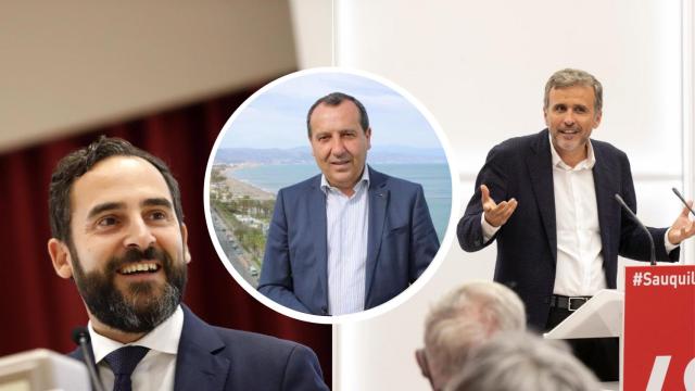 Dani Pérez, José Luis Ruiz Espejo e Ignacio López.