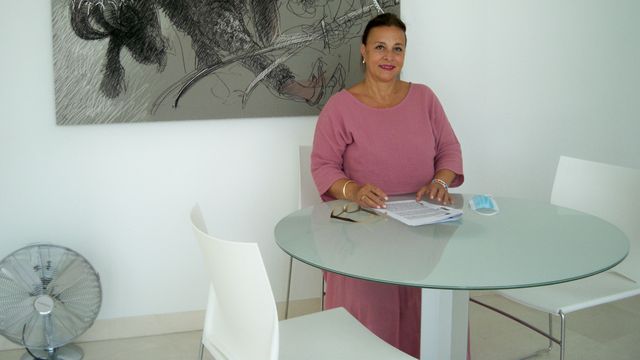 Mari Cruz Gacho, concejala de Bienestar Social del Ayuntamiento de Santa Marta