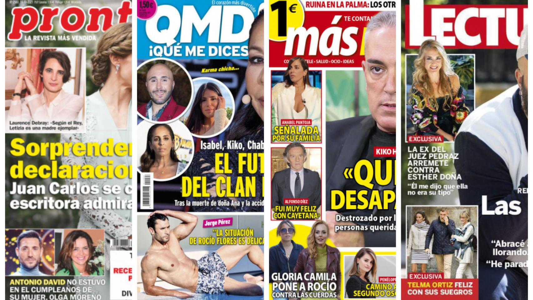 Estas son las revistas de este lunes.