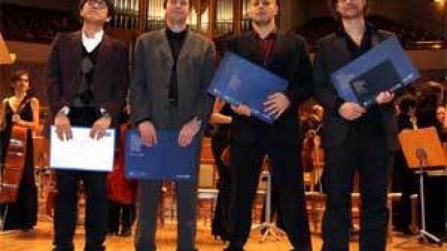 Donghoon Shin, Stefan Lienenkämper, Jesús Navarro y Eneko Vadillo