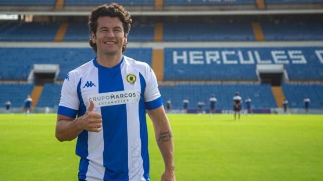 Nelson Valdez, durante su visita a Alicante en el pasado mes de septiembre.