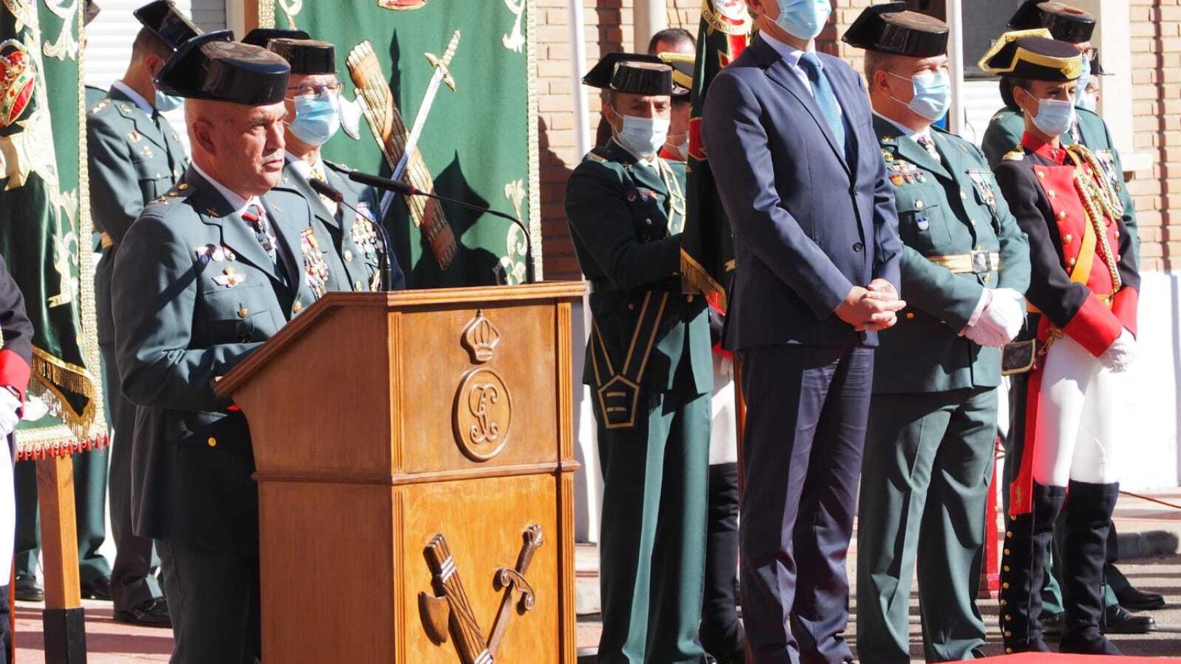 Actos de la Guardia Civil en la capital leonesa