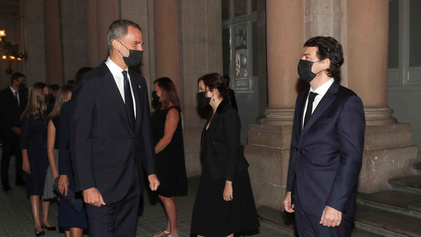 Mañueco y el rey Felipe