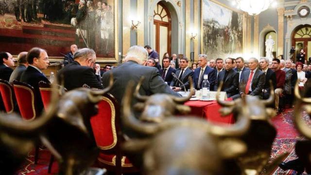 Imagen de una anterior entrega de los premios de la Asociación Taurina Parlamentaria