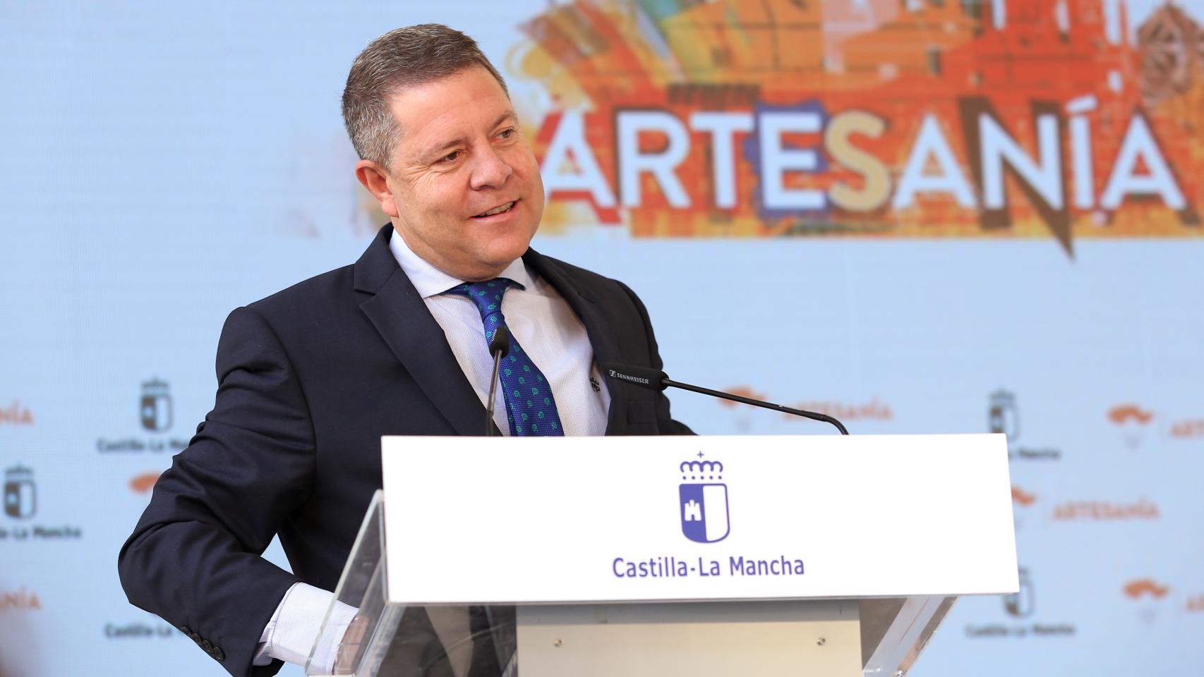Emiliano García-Page, presidente de Castilla-La Mancha. Foto: Óscar Huertas