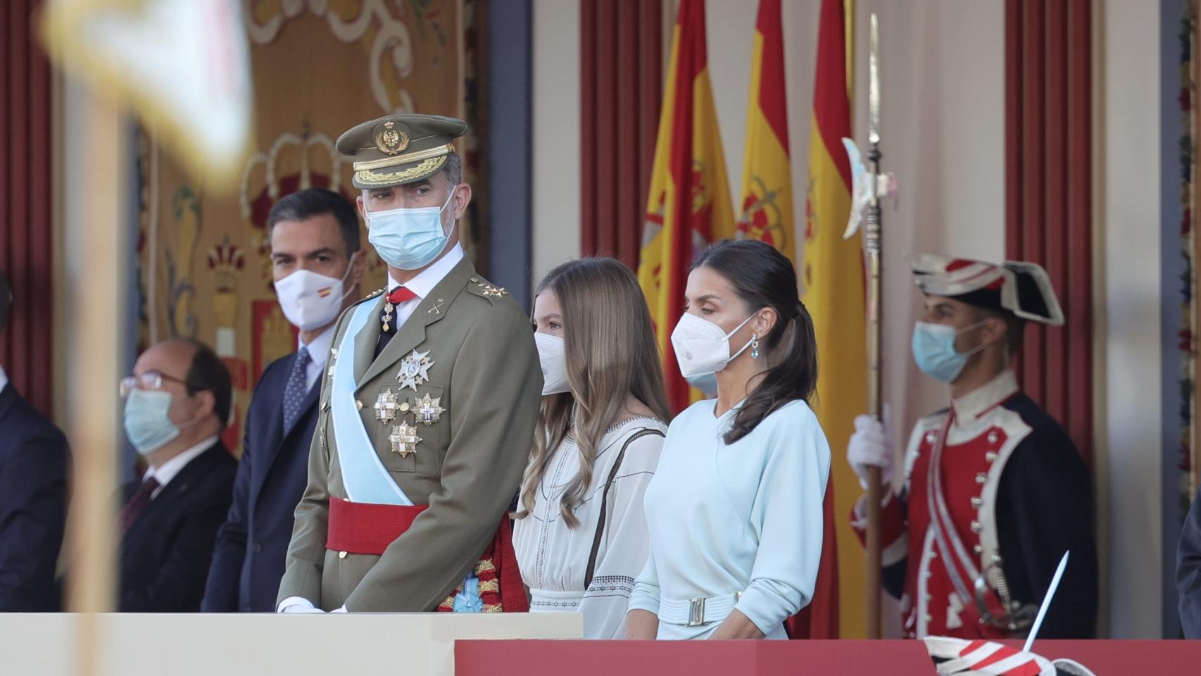 El desfile de las Fuerzas Armadas, en imágenes