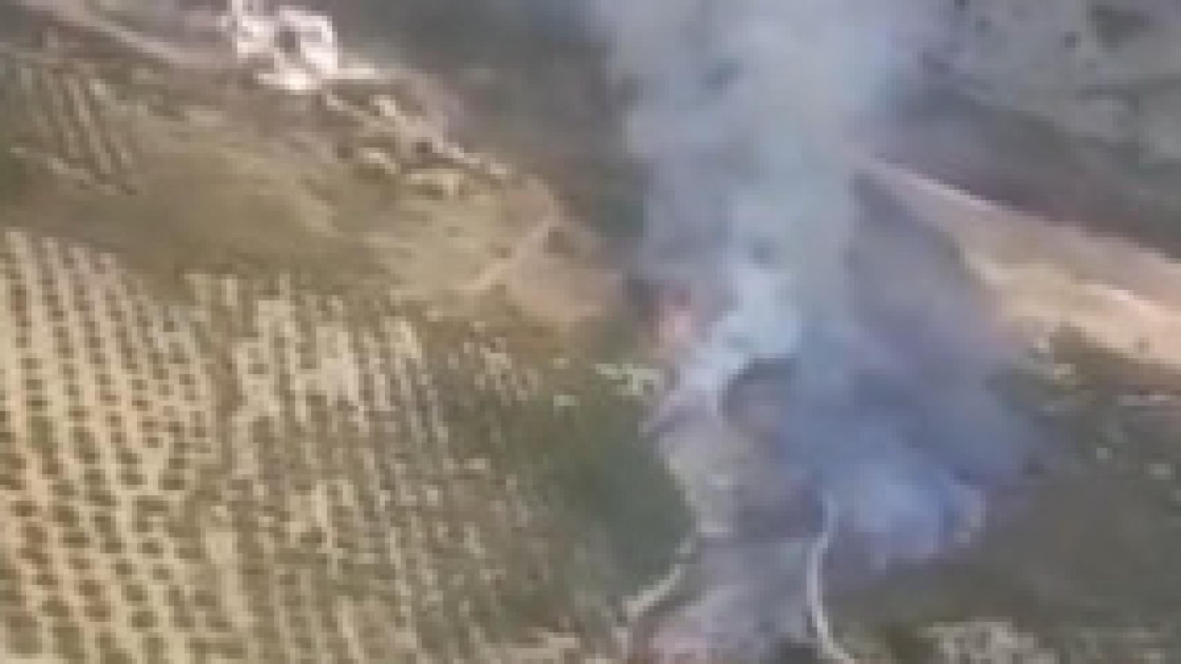 El incendio de Periana.