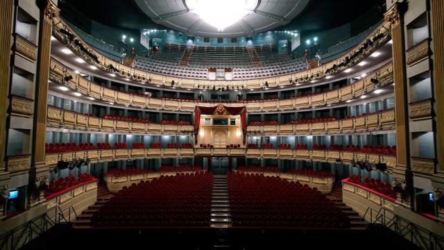 Interior del Teatro Real.
