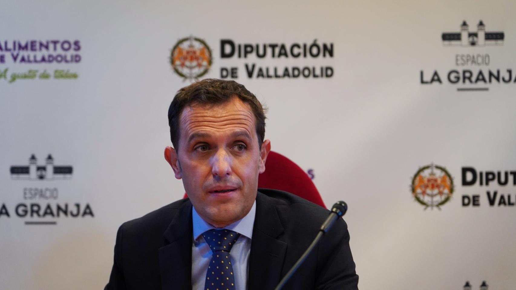 El alcalde de la Diputación de Valladolid, Conrado Íscar