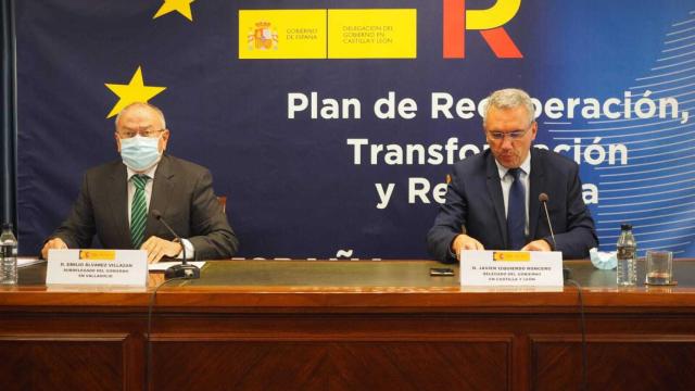 El subdelegado de Gobierno en Valladolid y el delegado de Gobierno en Castilla y León analizan los PGE