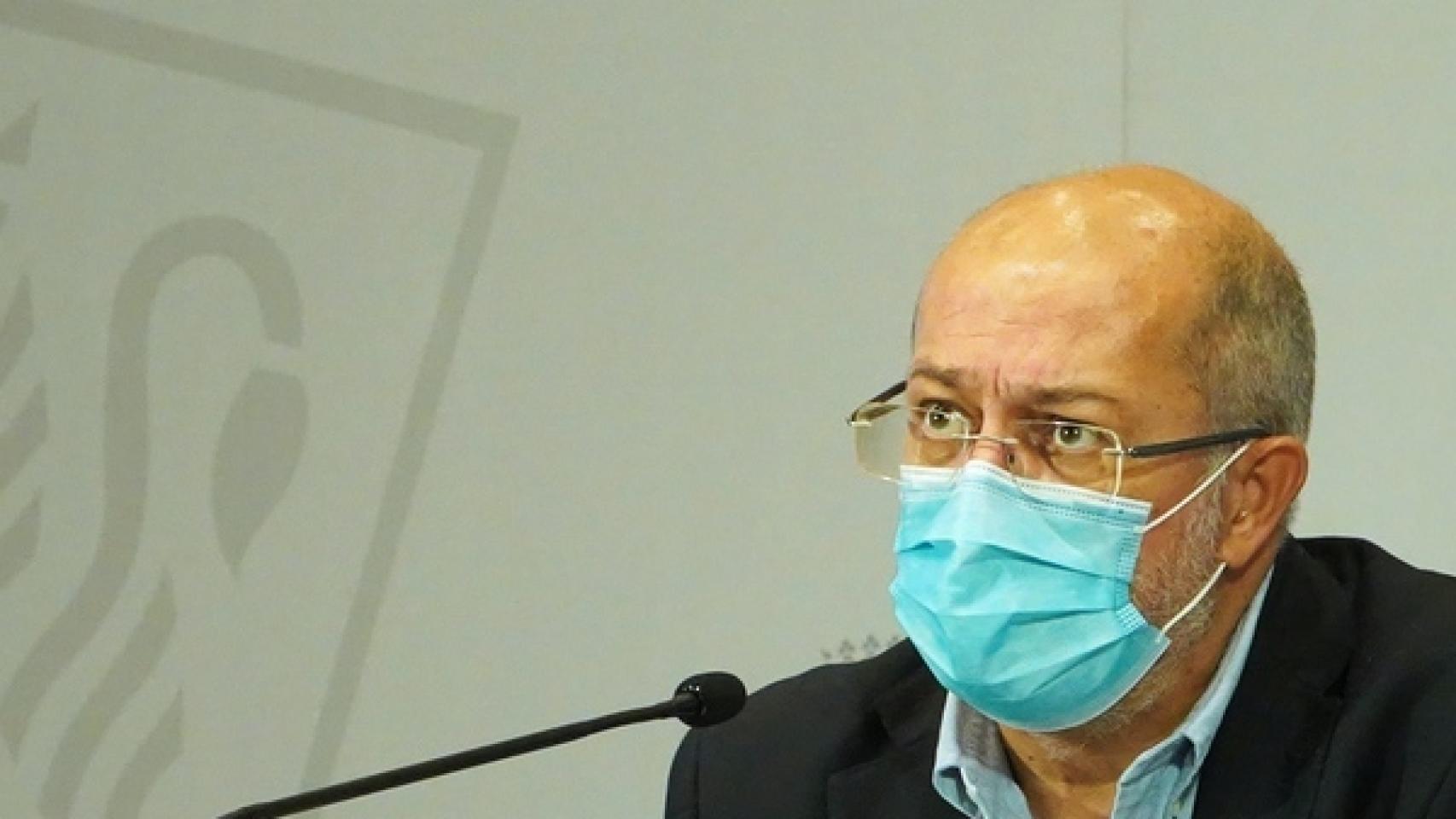 Miriam Chacón / ICAL . El vicepresidente, portavoz y consejero de Transparencia, Ordenación del Territorio y Acción Exterior, Francisco Igea, comparece en rueda de prensa posterior al Consejo de Gobierno