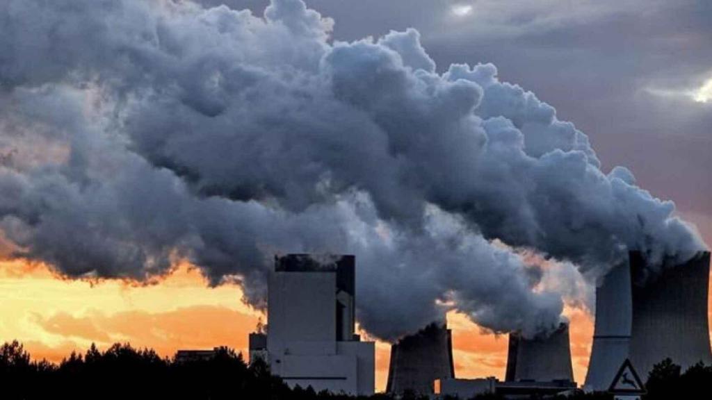 Emisiones de CO2 a la atmósfera.