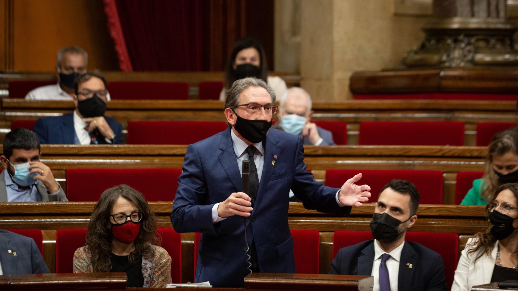 El conseller de Economía de la Generalitat, Jaume Giró, promotor del aval a través del ICF./