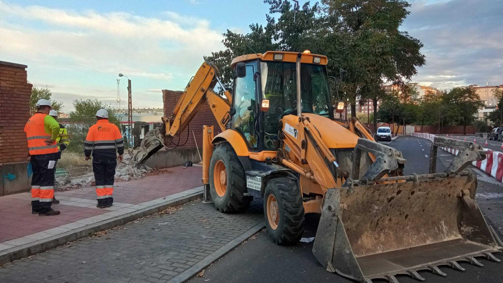 Obras de integración en Labradores y Panaderos